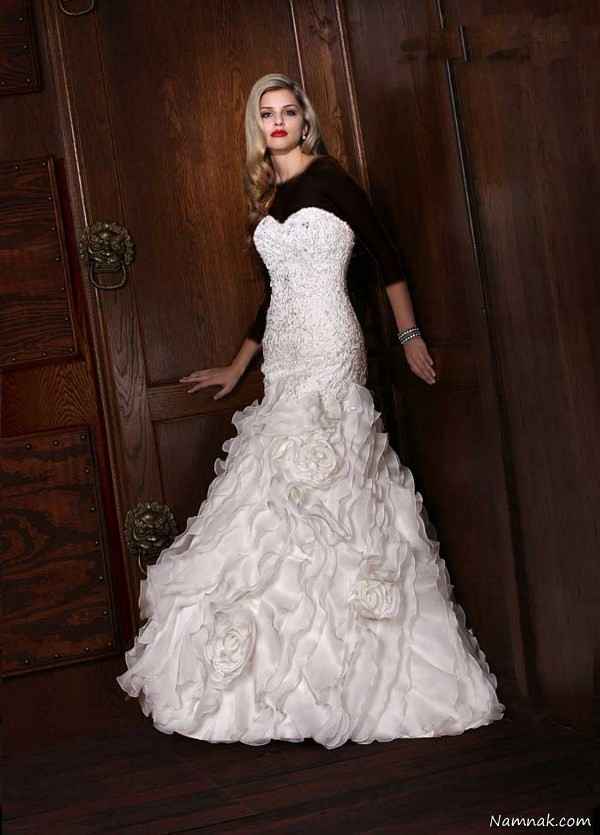 مدل لباس عروس خارجی